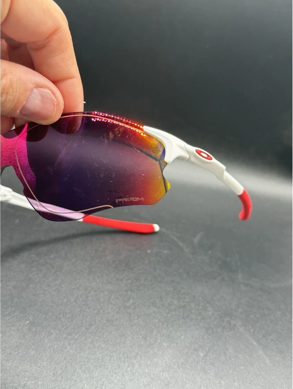 Oakley EVZero Path Polished White/Prizm Road Lenses OO9313-04